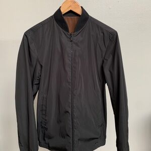 Theory Reversible Bomber Jacket in Sport Ciré